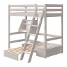Casa Evolutief mezzaninebed met schuine ladder - Classic