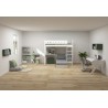 Lit mezzanine évolutif lit sofa & bureau - White