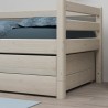 Evolutief laag bed met bedbank en 2 lades - Classic