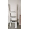 Halfhoog kit met schuine ladder tweedehands - WHITE