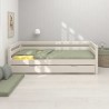 Evolutief laag bed met bedbank - Classic