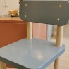 Chaise bleue Dots - modèle expo